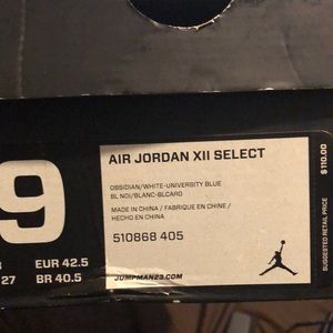 Air Jordan x11 select